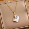 To My Daughter Necklace    + FREE Gift Box