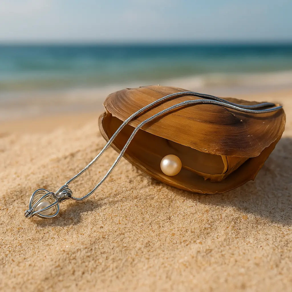 Precious Pearl Necklace – Chain Included