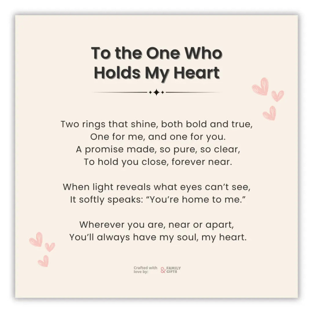 LoveCast Ring Set + FREE Gift Box & Message Card