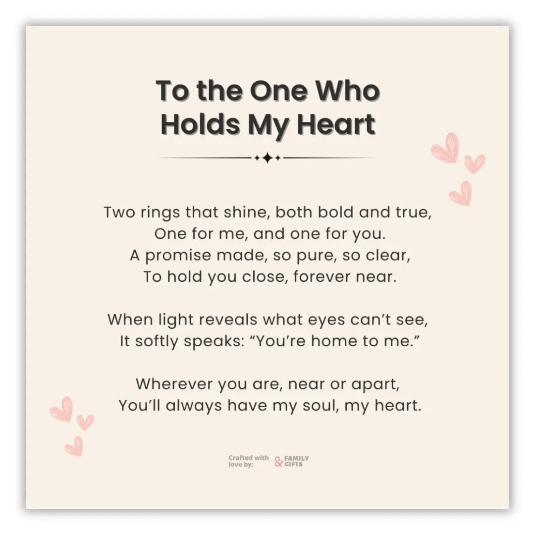 LoveCast Ring Set + FREE Gift Box & Message Card