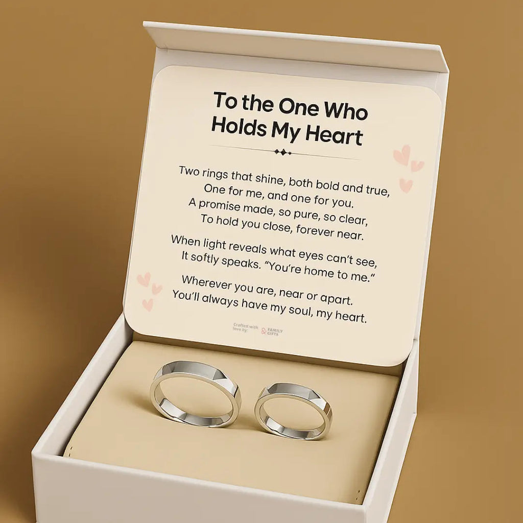 LoveCast Ring Set + FREE Gift Box & Message Card