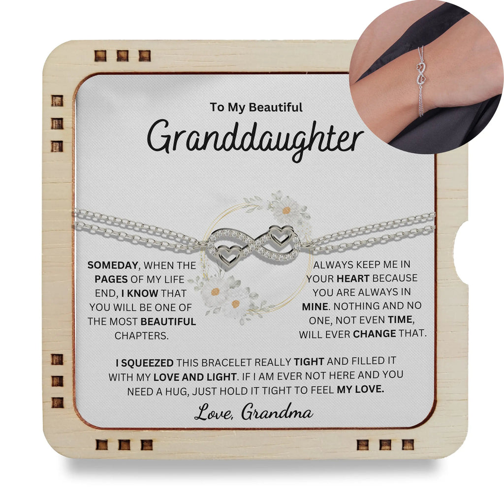 Always Keep Me In Your Heart - Granddaughter Bracelet