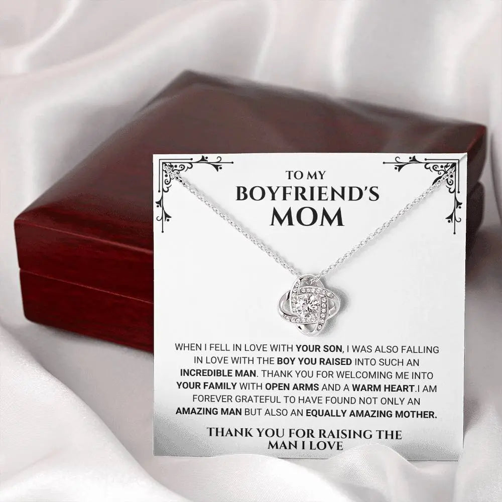 To My Boyfriend's Mom Necklace – A Heartfelt Mother's Day Gift
