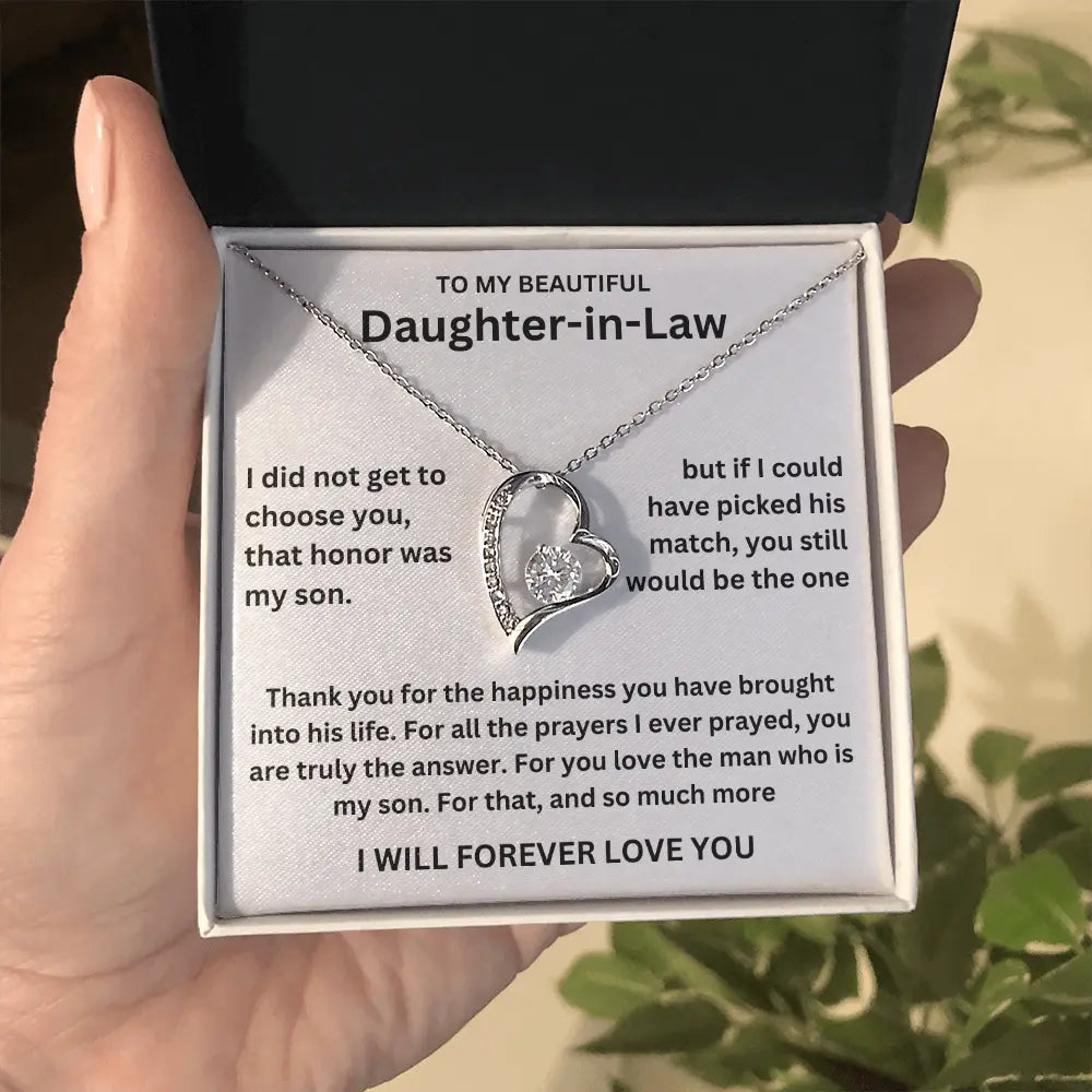 To My Daughter-In-Law - Forever Love Gift Set