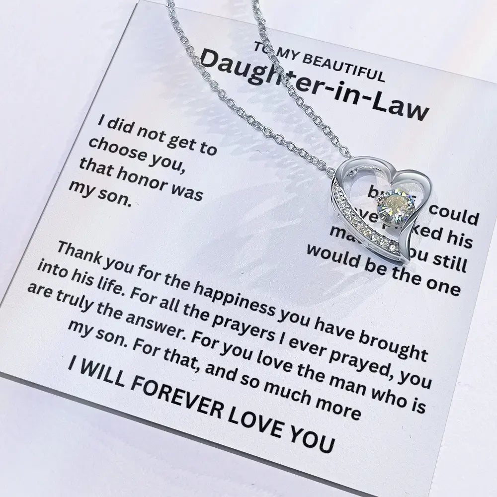 To My Daughter-In-Law - Forever Love Gift Set