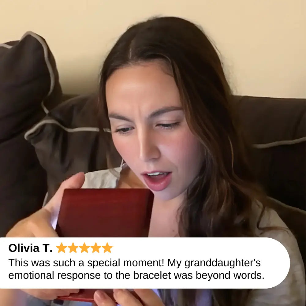 Always Keep Me In Your Heart - Granddaughter Bracelet