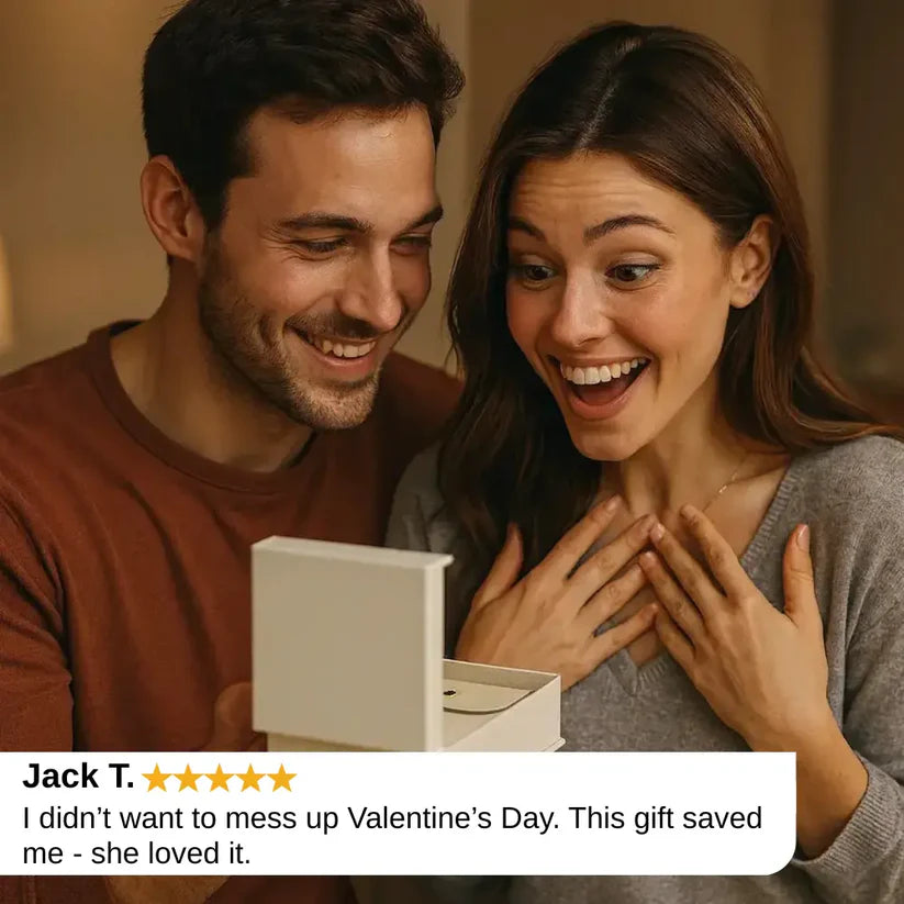 Hug Necklace + FREE Message Card & Gift Box